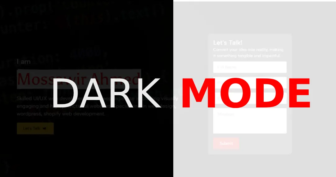 Creating a Simple Dark Mode Toggle with HTML, CSS, and JavaScript 1 darkmode
